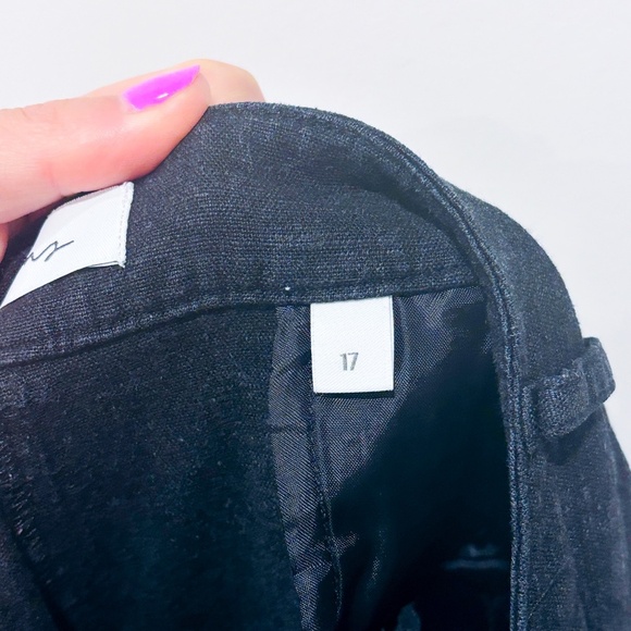 REITMANS Black cropped linen pants | Easy everyday comfort | Size 17 * - Picture 5 of 11